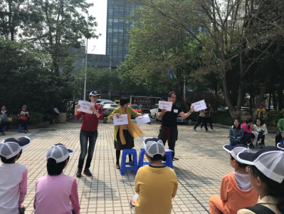 ＂激情学外语 快乐求发展＂公益外语沙龙活动  Happy English Reading Corner——《春风和煦,母恩难忘----陪妈妈一起找寻春天的快乐》活动回顾